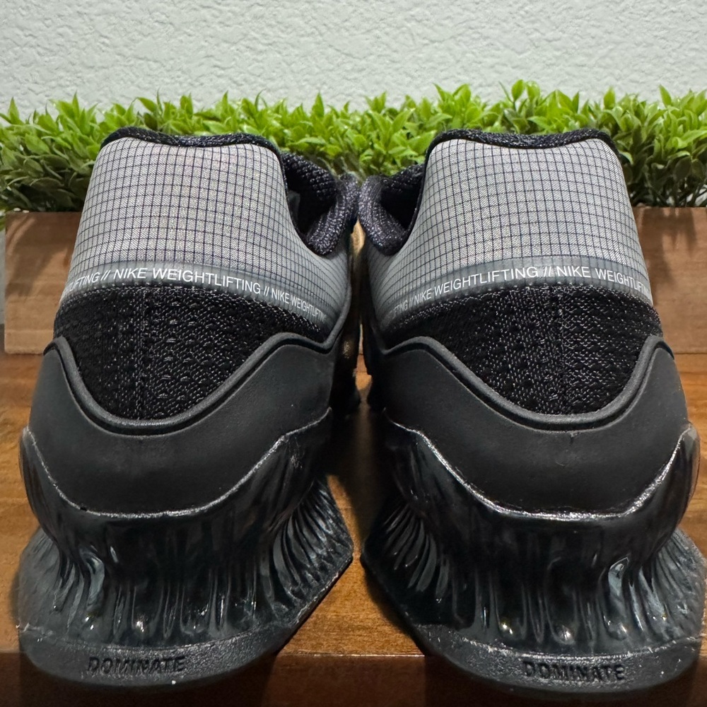 Nike Romaleos 4 Weightlifting Squat Shoes Black Gold CD3463-001 Men’s Size 13 - Picture 4 of 11